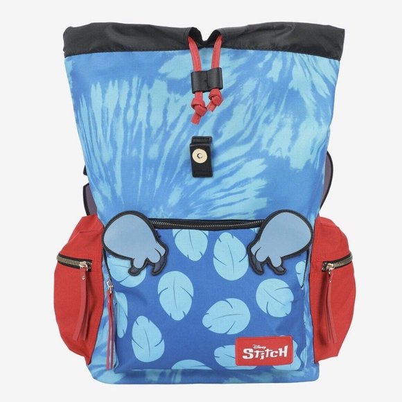 Disney Lilo And Stitch Smiling Stitch Slouch Backpack School New main image 4